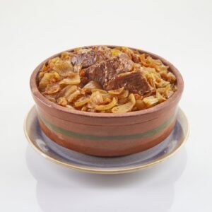 طاجن لحم بلدي بالبصل